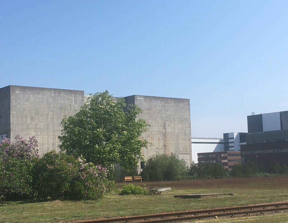 Block 7 und 8 des Atomkraftwerks Lubmin. Foto: KV
