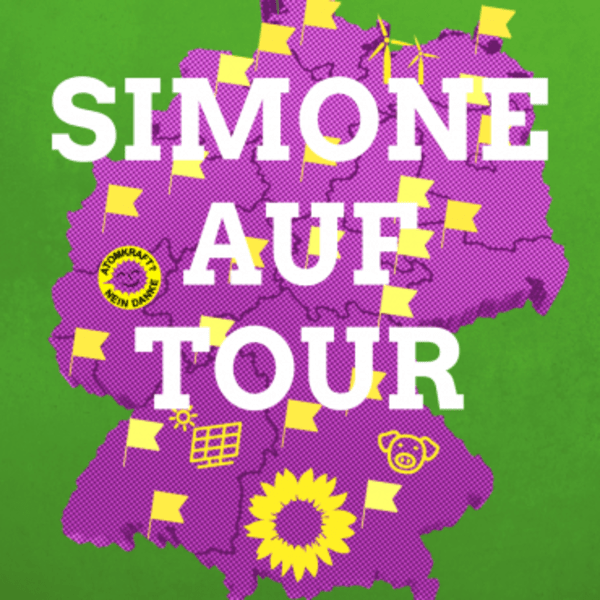 Poster Simone auf Tour