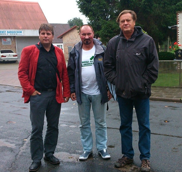 Gruppenbild Hässelbarth (GRÜNE), Torsten Koplin (LINKE), Freier (SPD)