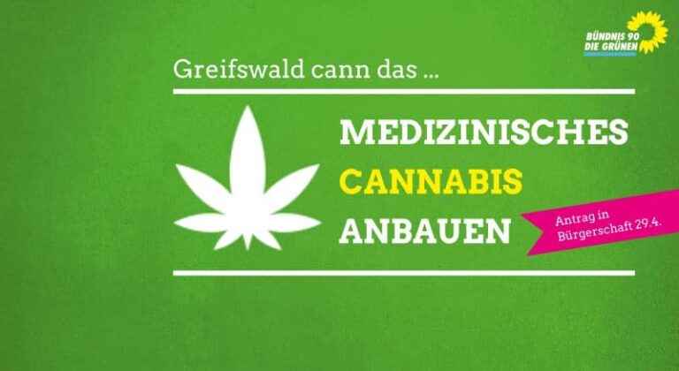 Greifswald als Standort für kontrollierten Anbau von medizinischem Cannabis etablieren