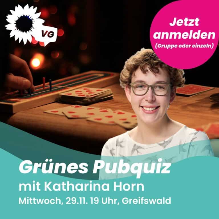 Grünes Pubquiz mit Katharina Horn