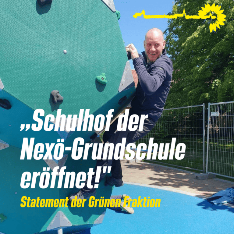 Schulhof Außenbereich der Nexö-Grundschule eröffnet!